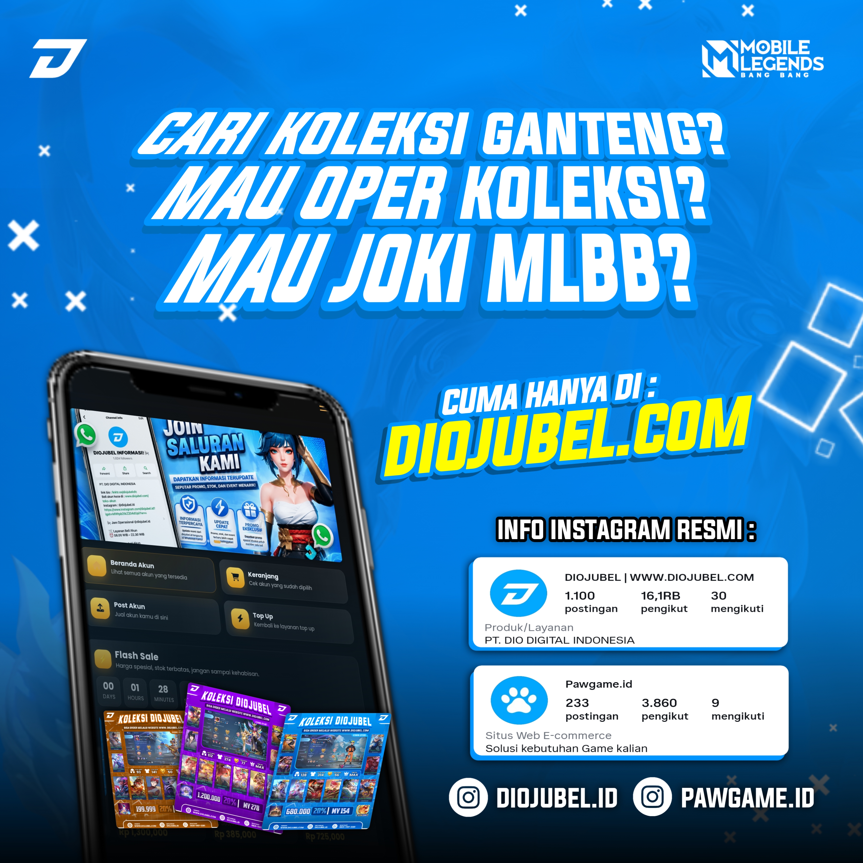 🎉 Selamat Datang di DioJubel!